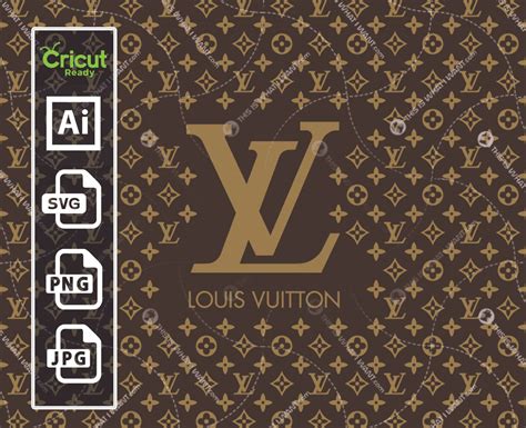 lv sign|Lv monogram print.